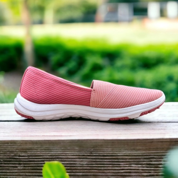 NIB LL Bean Back Cover Slip On Sneaker Loafer Flats Field Rose Faded Rose - Picture 6 of 12